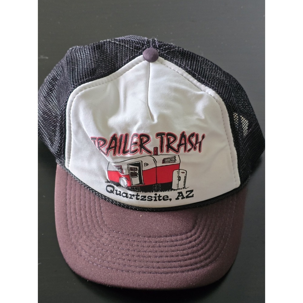 Trailer Trash Quartzsite Arizona Trucker‎ Hat Snapback Mesh Nissun Cap OSFM
